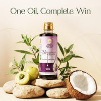 Kerala Ayurveda Neelibhringadi Keram | Hair Oil for Hair Growth | With Indigo, Bhringaraj & Amla | Triple Care Formula | 200ml